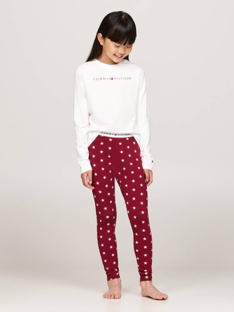 Tommy Hilfiger Underwear Pyjama »LS PJ LEGGING PRINT SET«, für Kinder bis 16 Jahre von TOMMY HILFIGER Underwear