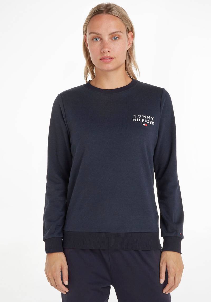 Tommy Hilfiger Underwear Rundhalspullover »TRACK TOP«, mit Markenlabel von TOMMY HILFIGER Underwear