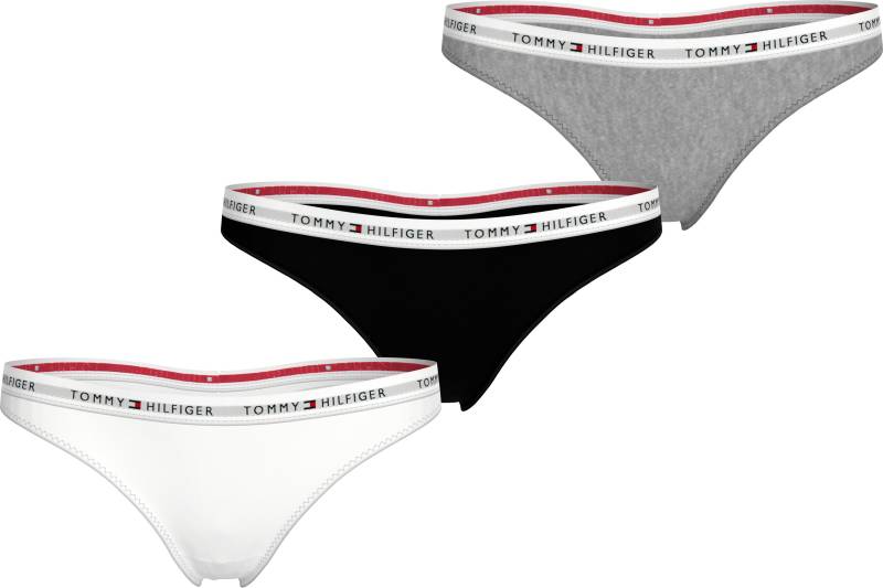 Tommy Hilfiger Underwear Slip, (Packung, 3 St., 3er), mit Logobund von TOMMY HILFIGER Underwear