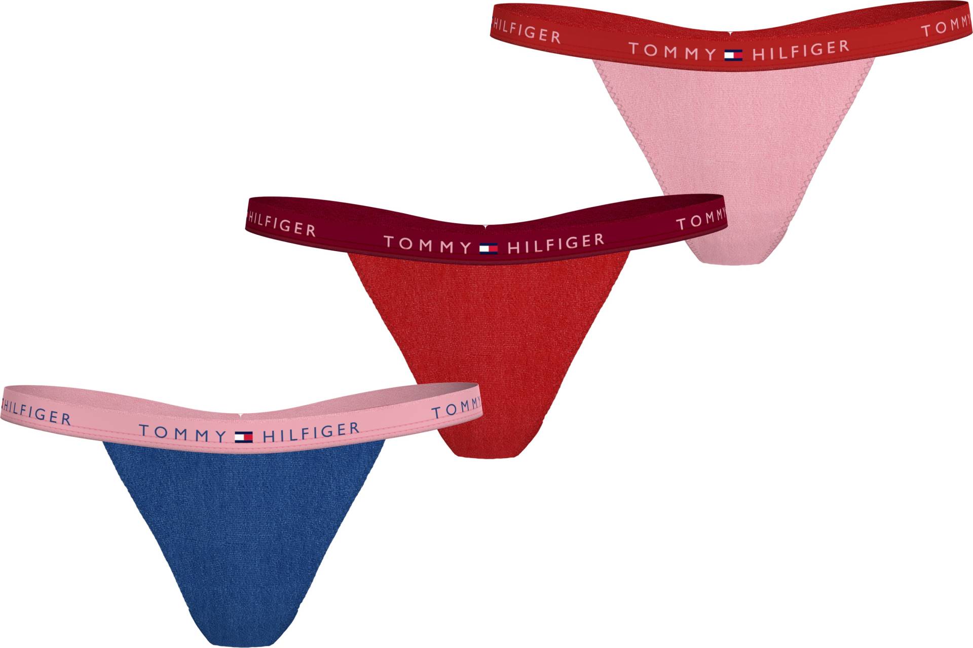 Tommy Hilfiger Underwear Slip, (Packung, 3 St., 3er-Pack), mit Logo-Schriftzug von TOMMY HILFIGER Underwear