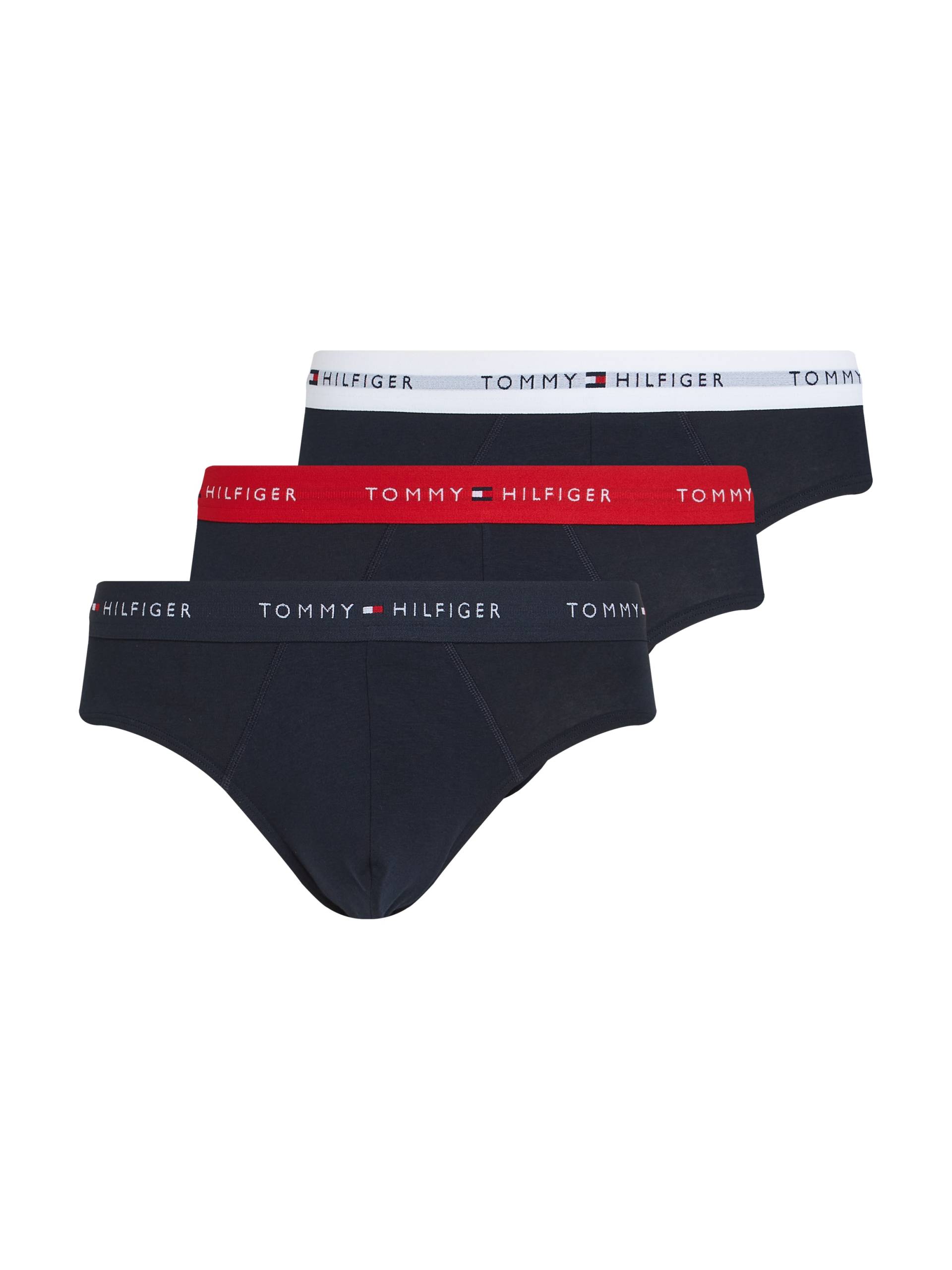 Tommy Hilfiger Underwear Slip »3P BRIEF DTM«, (Packung, 3 St., 3er), mit Logo-Elastikbund von TOMMY HILFIGER Underwear