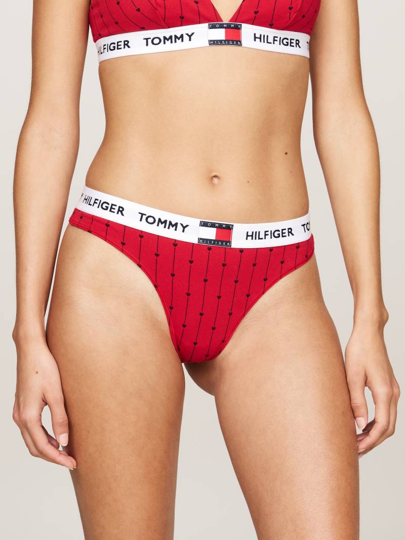 Tommy Hilfiger Underwear Slip »CLASSIC PRINT THONG«, mit Herzen-Druck von TOMMY HILFIGER Underwear