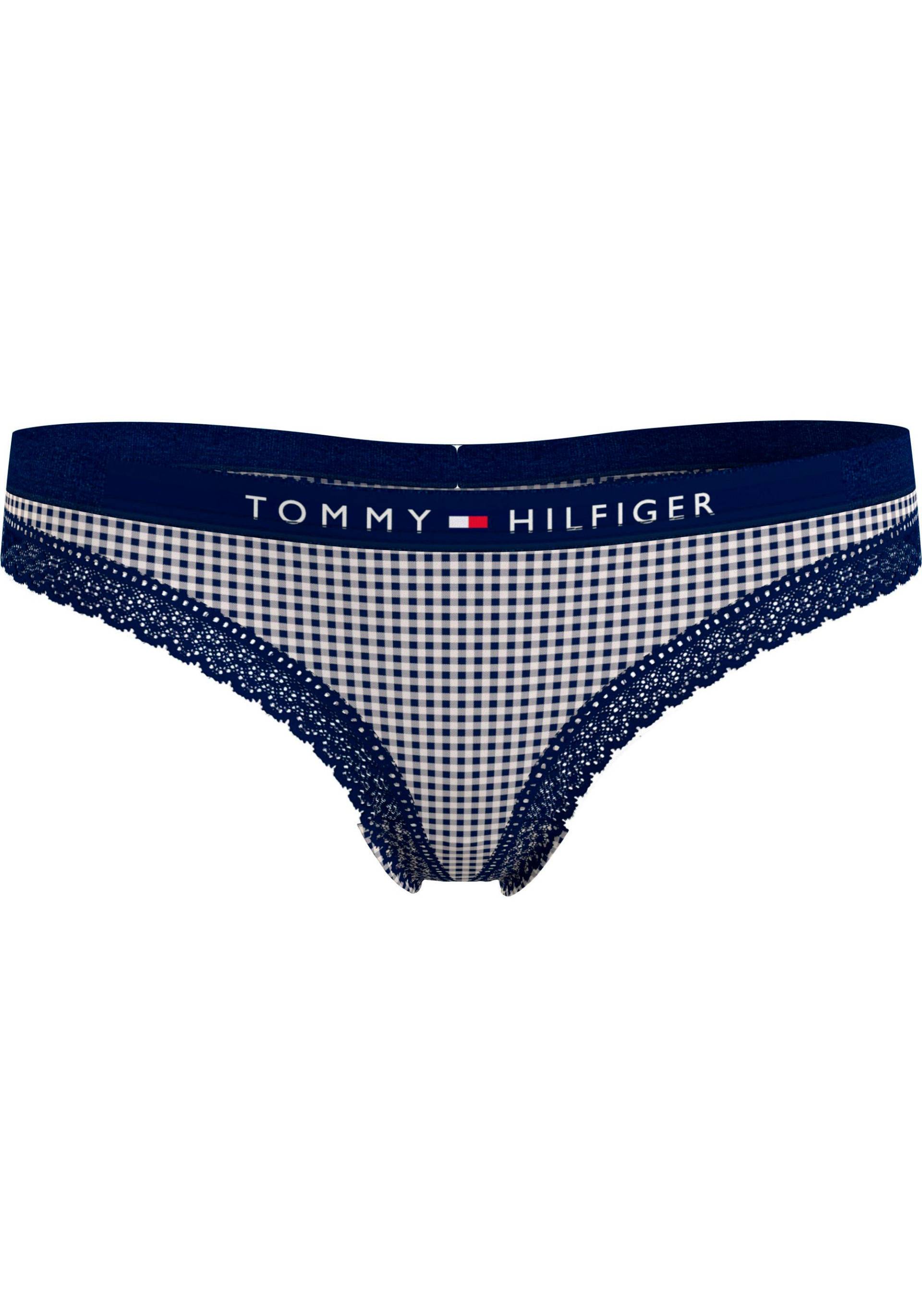 Tommy Hilfiger Underwear Slip »THONG PRINT«, mit Logoschriftzug am Bund von TOMMY HILFIGER Underwear