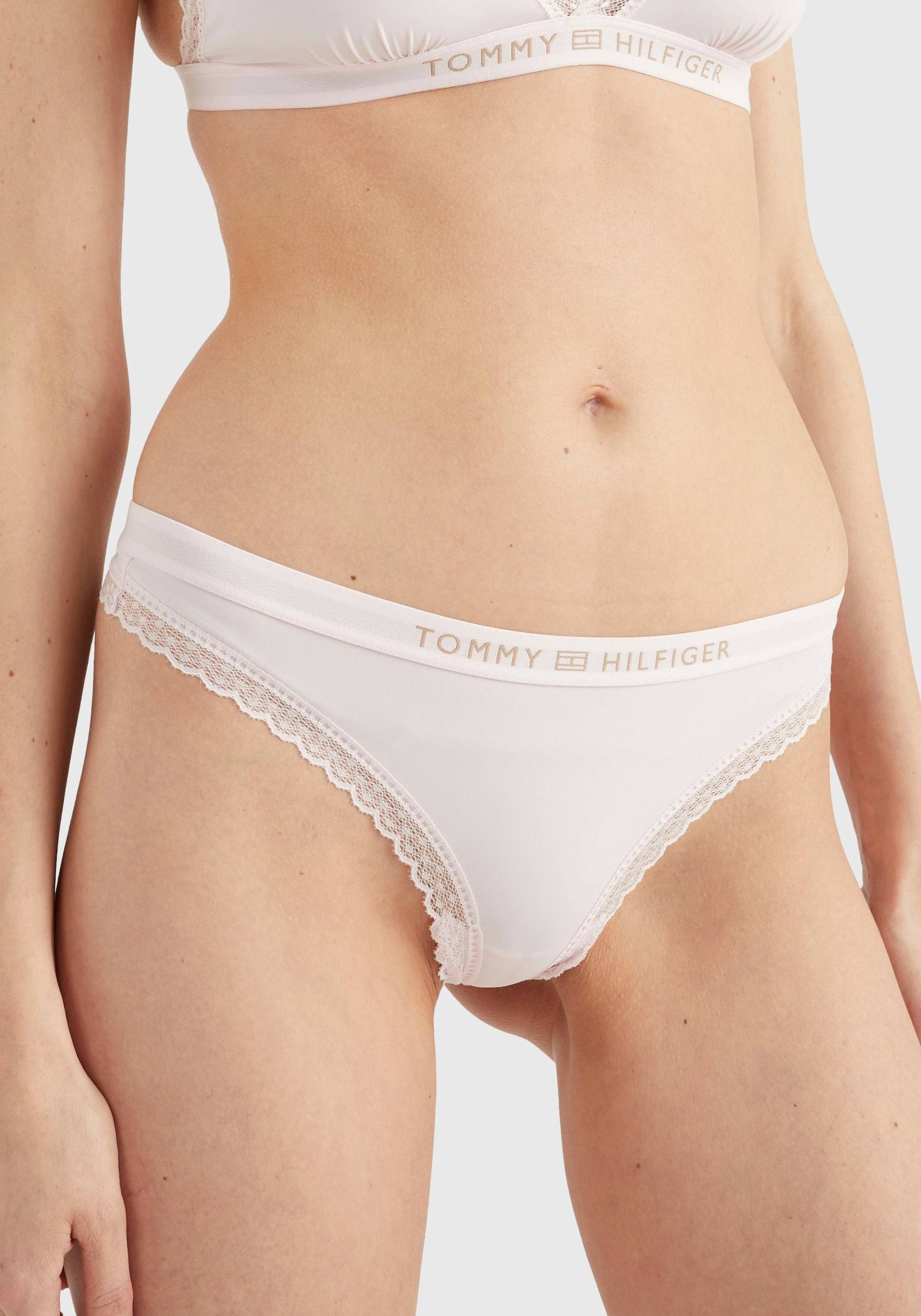 Tommy Hilfiger Underwear Slip, mit Spitzenkante am Beinausschnitt von TOMMY HILFIGER Underwear