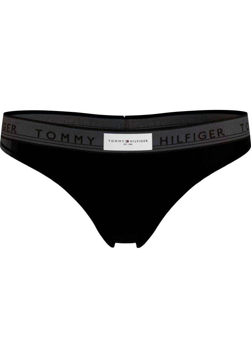 Tommy Hilfiger Underwear Slip »THONG (EXT SIZES)«, mit Tommy Hilfiger Logobund von TOMMY HILFIGER Underwear