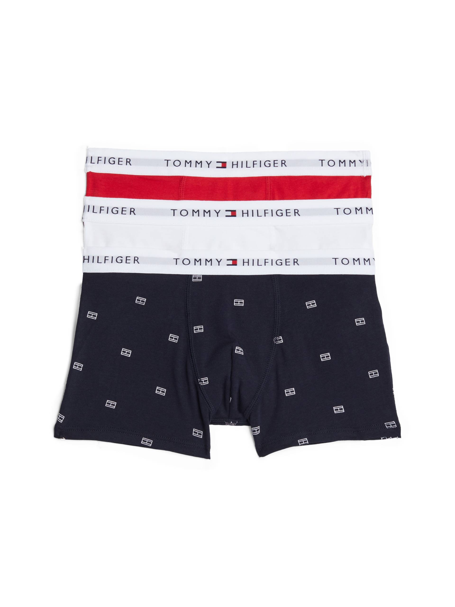 Tommy Hilfiger Underwear Trunk »3PK TRUNK PRINT«, (Packung, 3 St., 3er), mit Logo-Druck von TOMMY HILFIGER Underwear