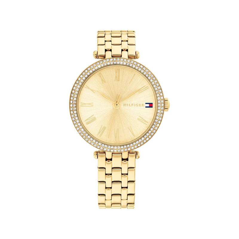 Analoguhr Damen Gold 34mm von TOMMY HILFIGER