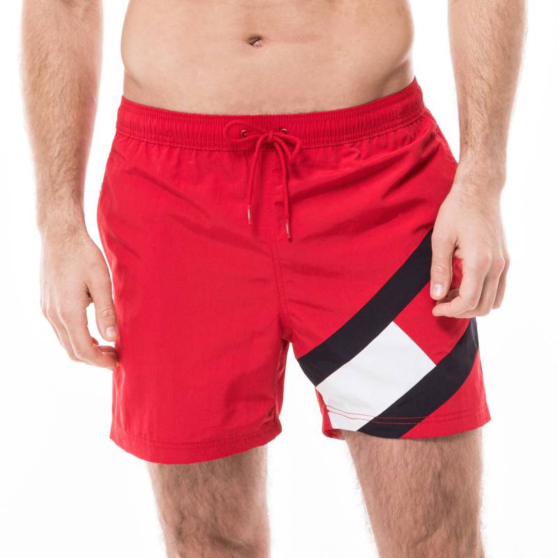 Badeshorts Herren Rot L von TOMMY HILFIGER