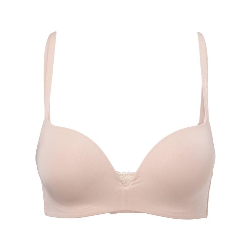 Tommy Hilfiger - Triangle-BH, wattiert, für Damen, Nude, Größe 80/B von Tommy Hilfiger