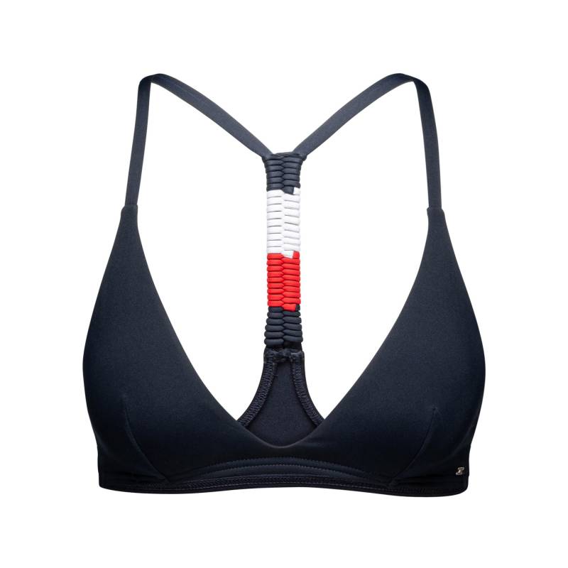 Bikini Oberteil, Triangel Damen Dunkelblau XS von TOMMY HILFIGER