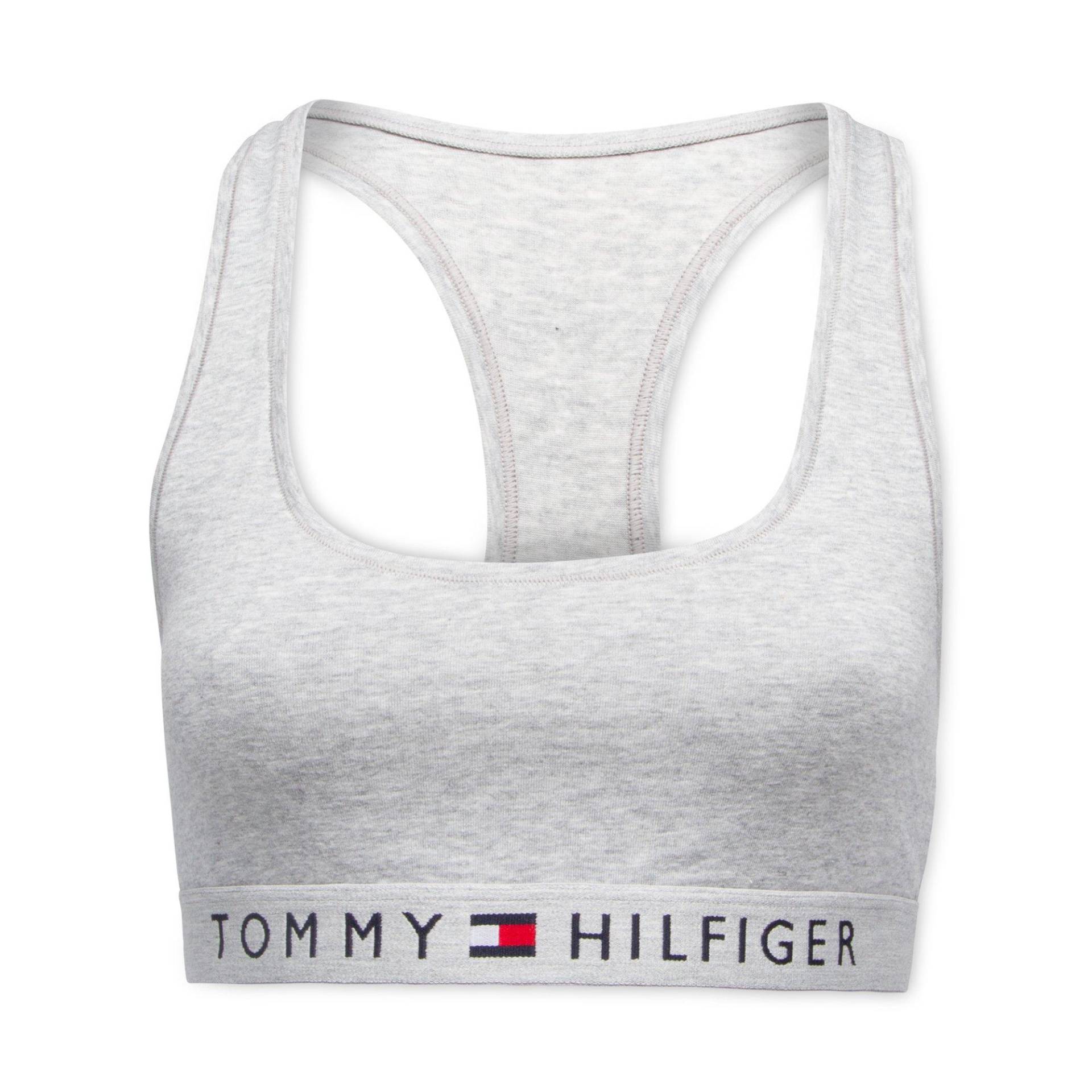 Bralet Damen Grau L von TOMMY HILFIGER