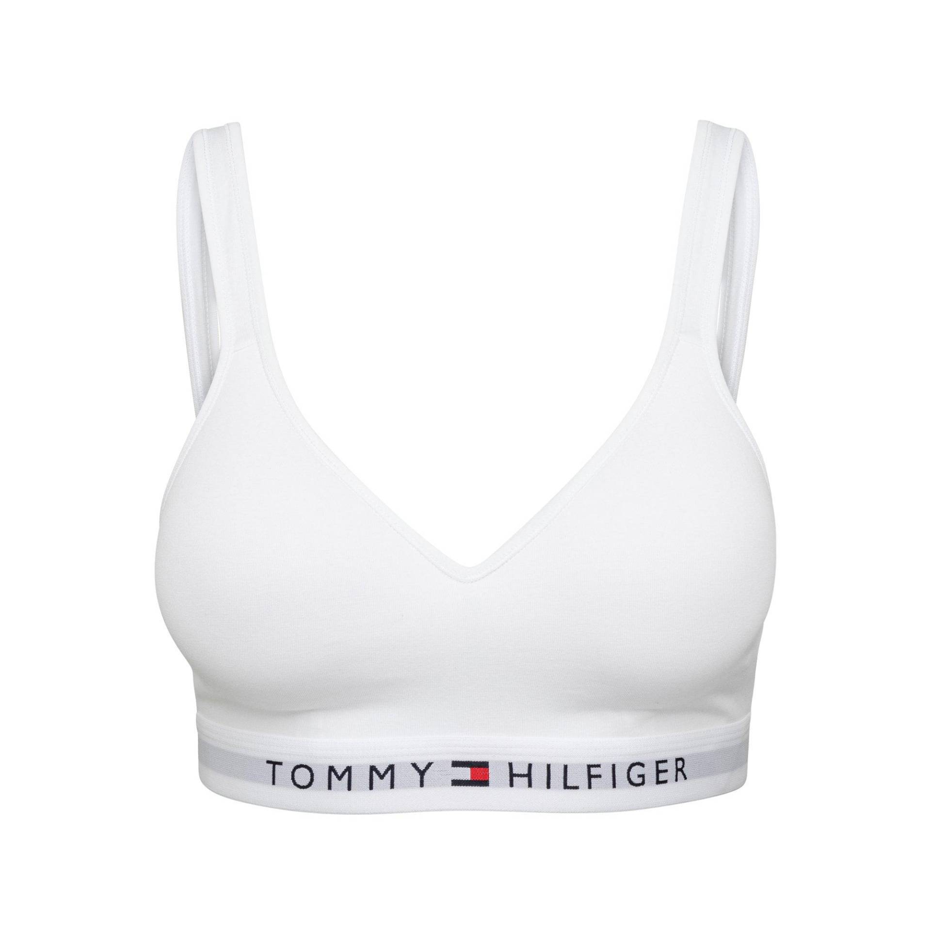 Tommy Hilfiger - Bralet, für Damen, Weiss, Größe M von Tommy Hilfiger