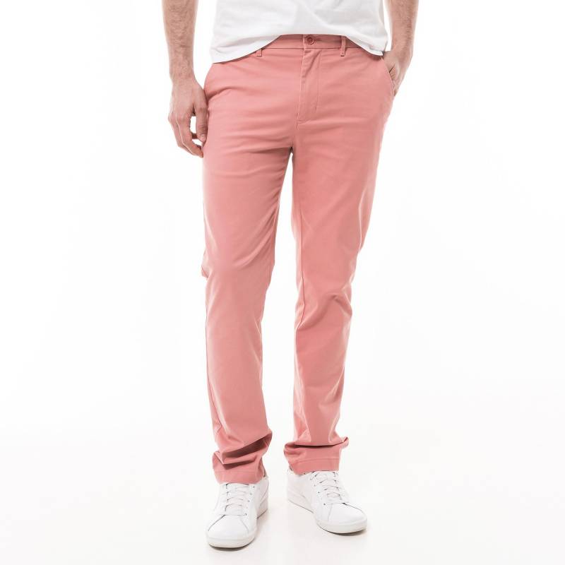 Chinohose Herren Pink L32/W32 von TOMMY HILFIGER