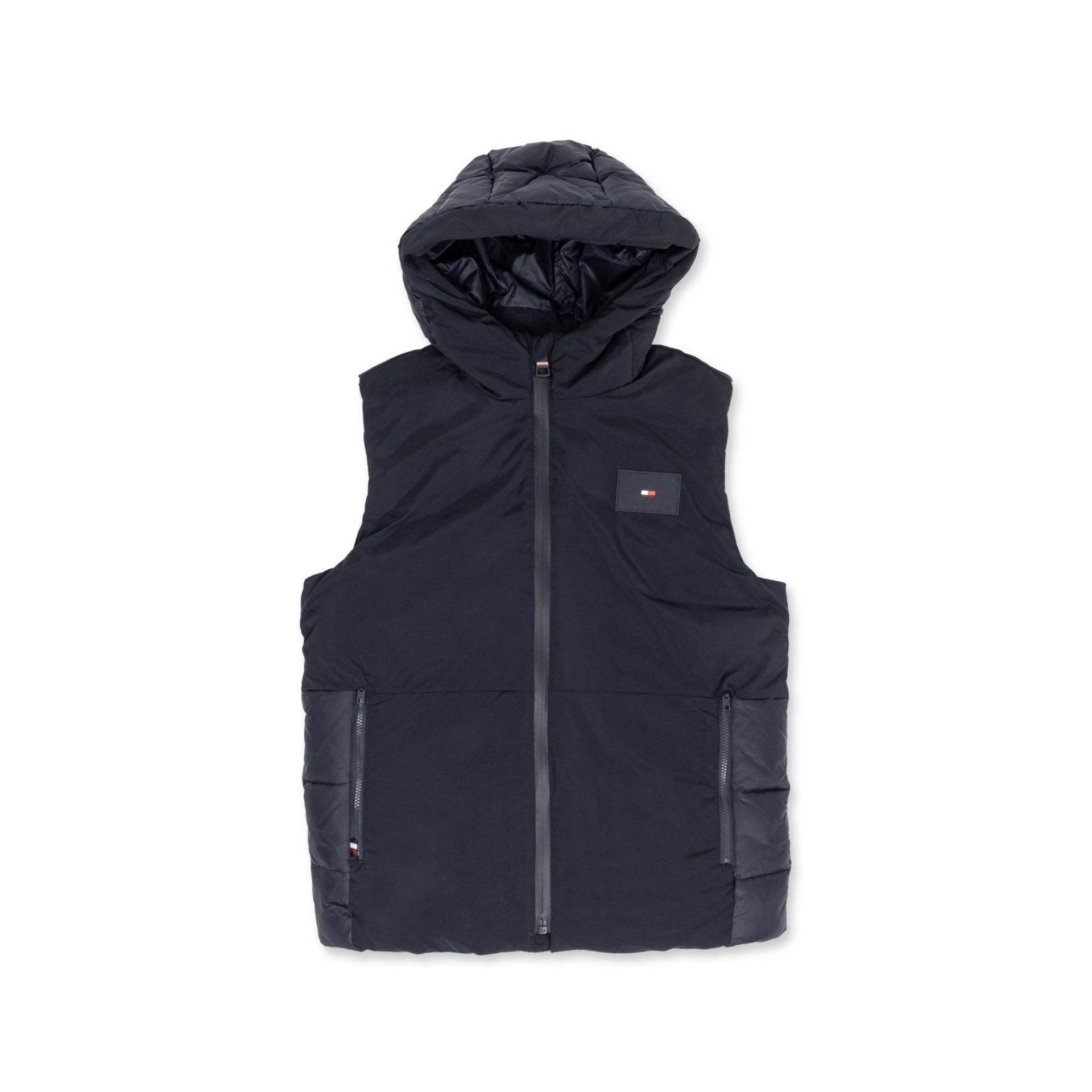 Daunengilet Mit Kapuze Jungen Marine 5A von TOMMY HILFIGER