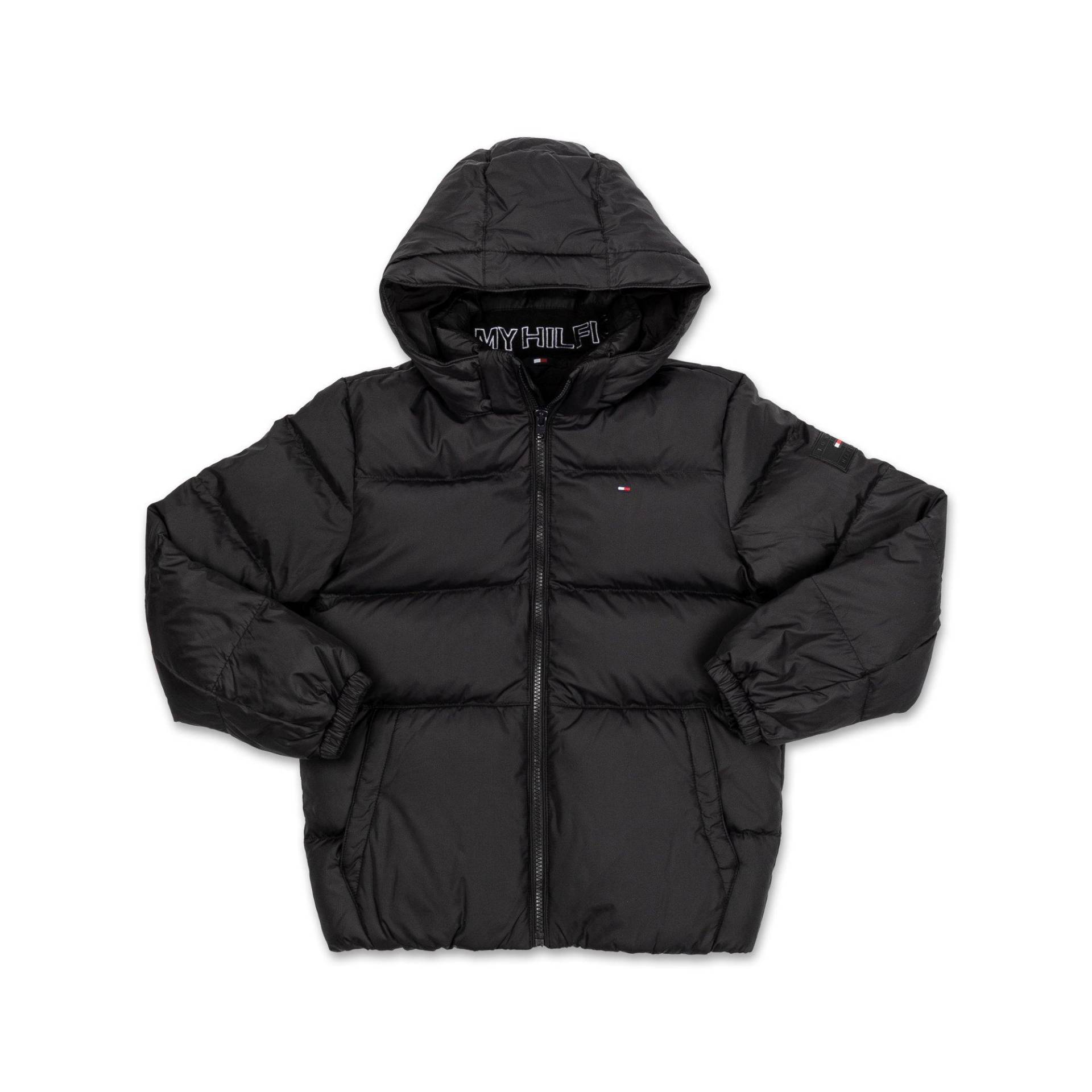 Daunenjacke Mit Kapuze Jungen Black 10A von TOMMY HILFIGER