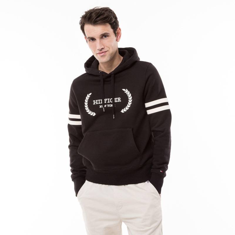 Hoodie Herren Black S von TOMMY HILFIGER