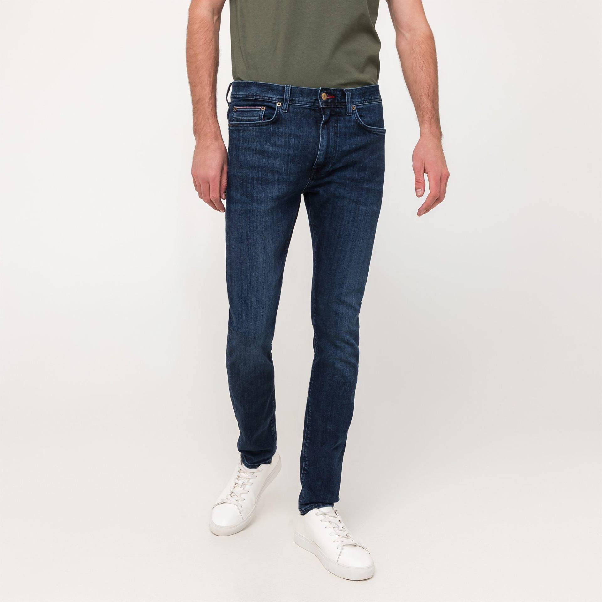 Tommy Hilfiger - Jeans, Slim Fit, für Herren, Indigo, Größe W34/L30 von Tommy Hilfiger