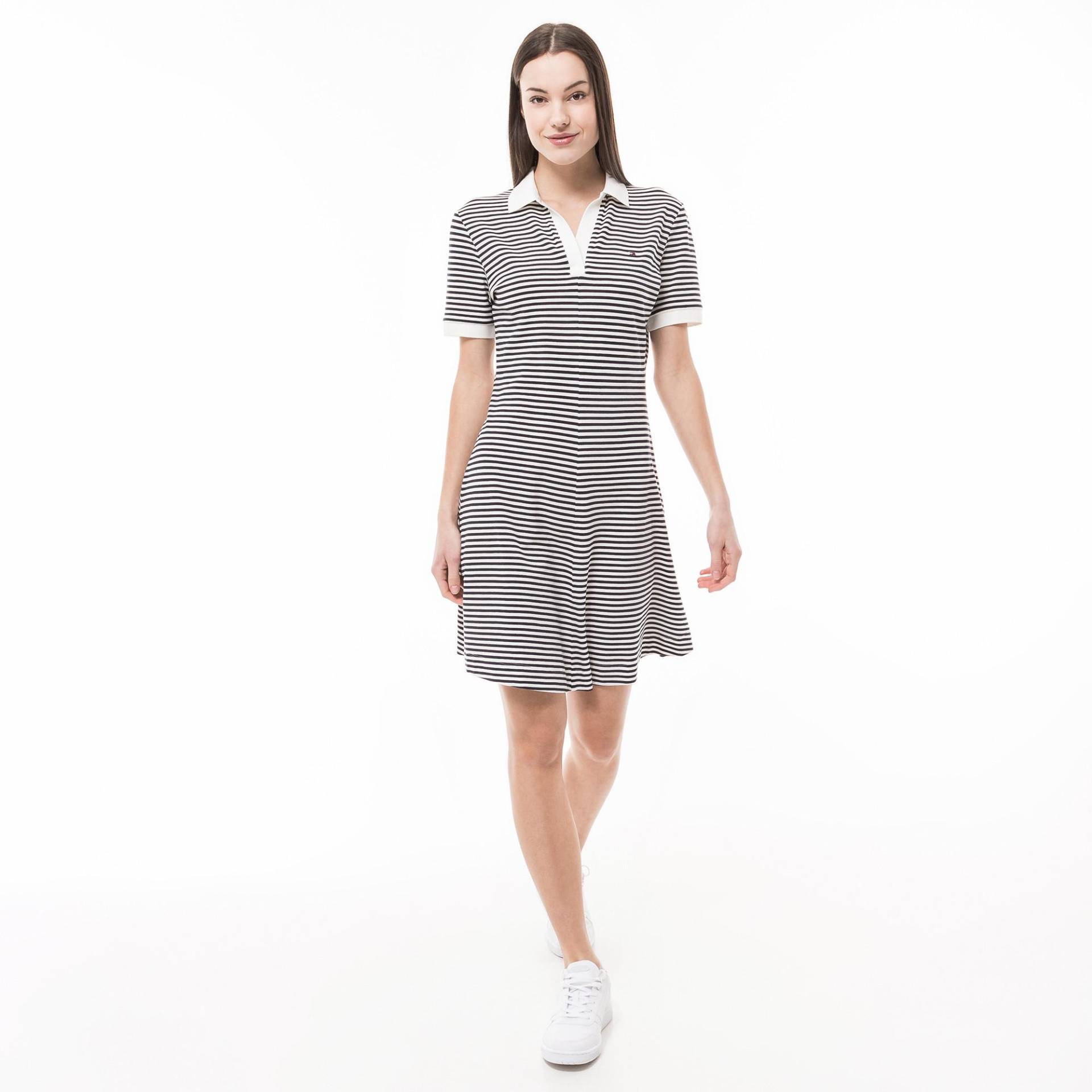 Kleid Damen Multicolor L von TOMMY HILFIGER