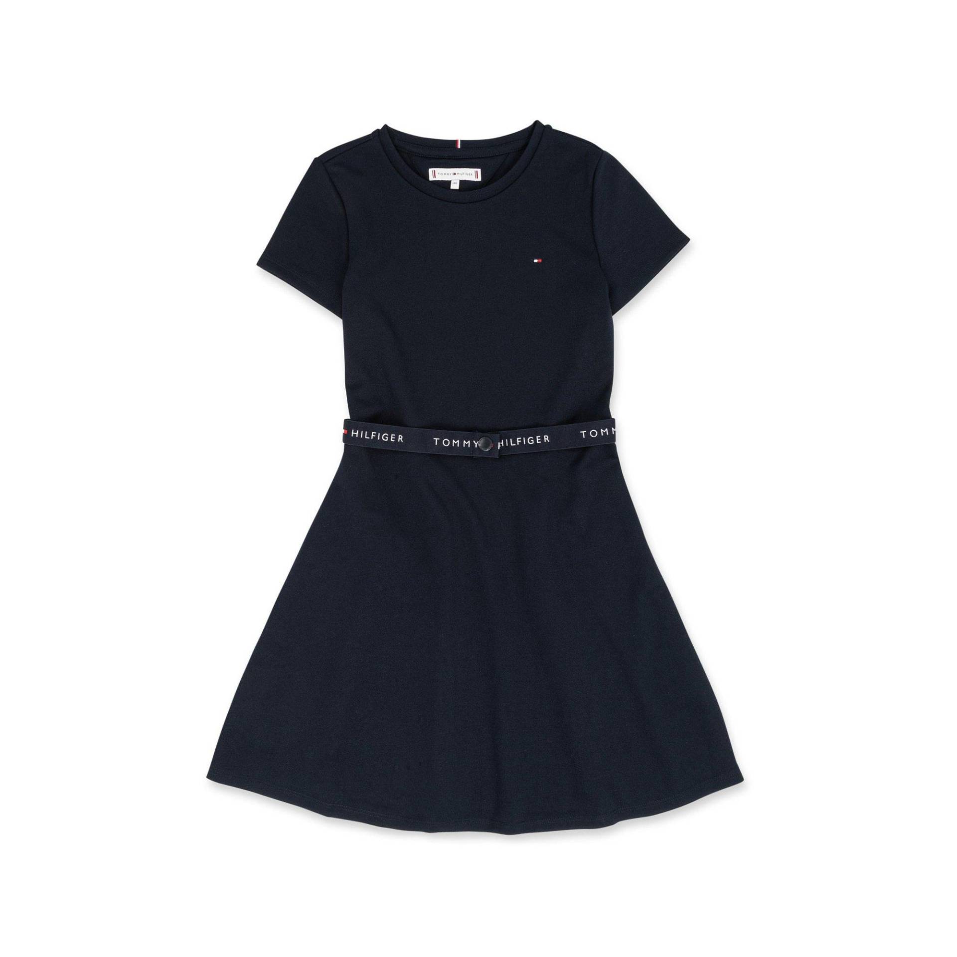 Kleid Mädchen Dunkelblau 14A von TOMMY HILFIGER