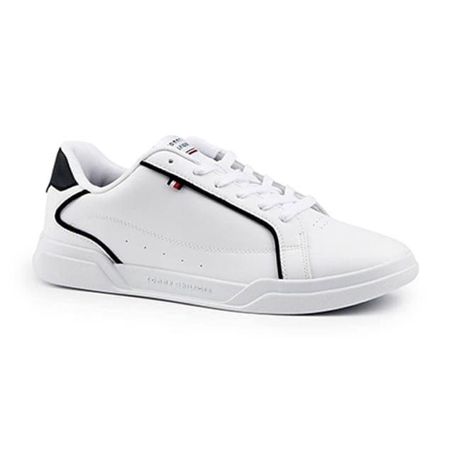 Lo Cup Leather-41 Herren Weiss 41 von TOMMY HILFIGER