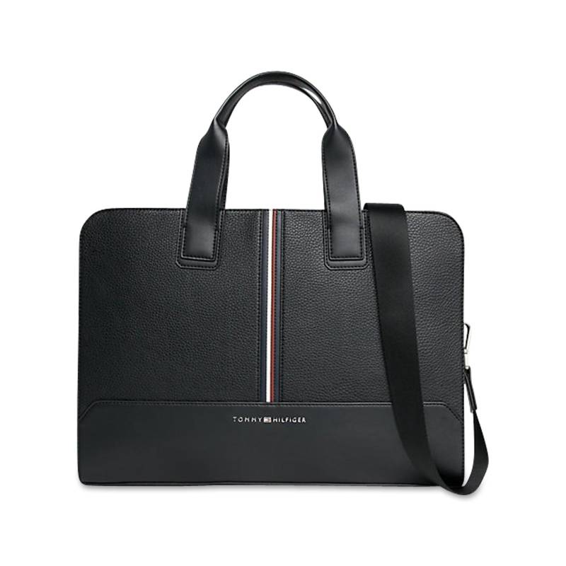 Messenger Bag Herren Black ONE SIZE von TOMMY HILFIGER