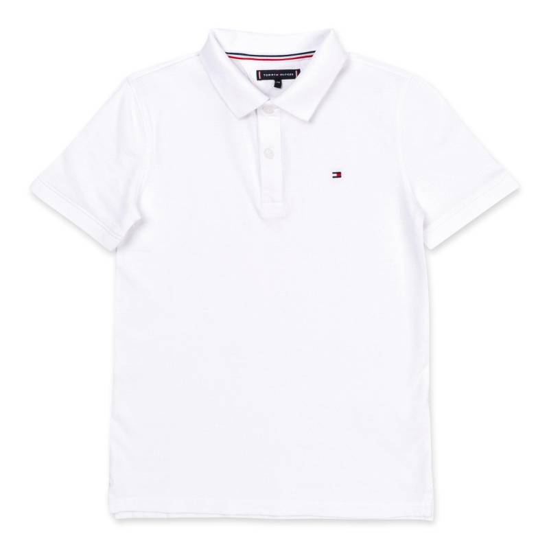 Tommy Hilfiger - Poloshirt, kurzarm, 12A, Weiss von Tommy Hilfiger