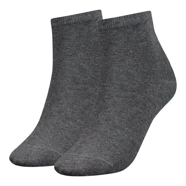 Tommy Hilfiger - Duopack, Sneaker Socken, für Damen, Grau, Größe 35-38 von Tommy Hilfiger