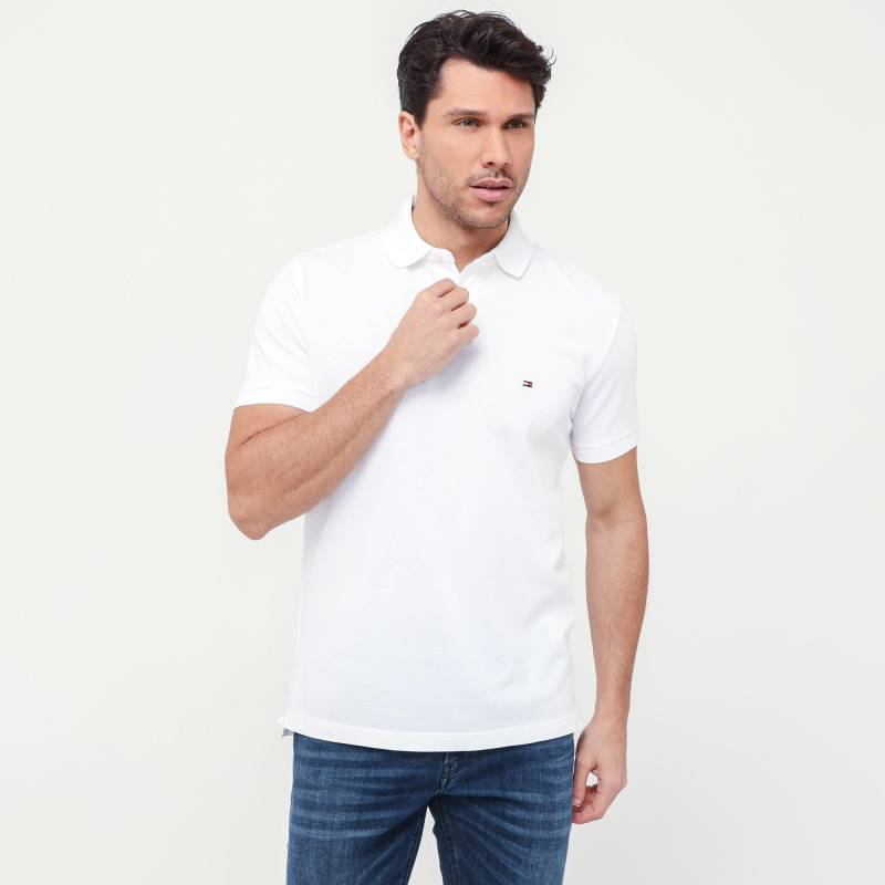 Tommy Hilfiger - Poloshirt, kurzarm, für Herren, Weiss, Größe 3XL von Tommy Hilfiger