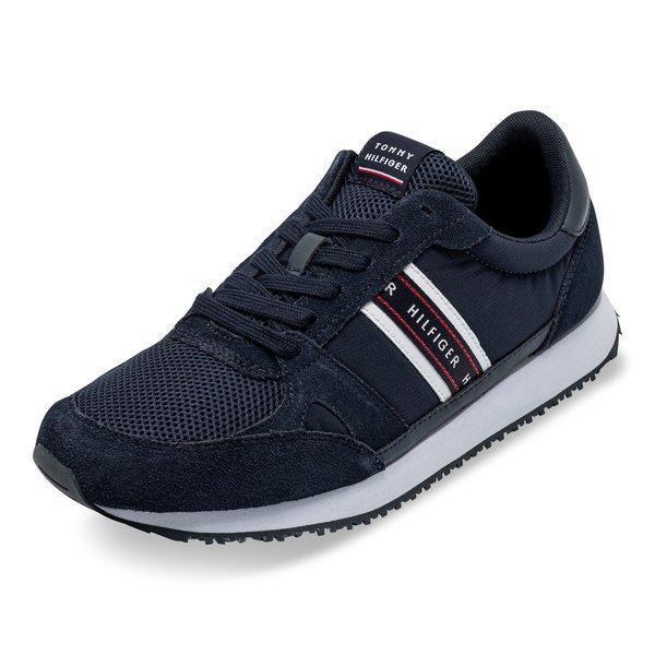 Sneakers, Low Top Herren Dunkelblau 44 von TOMMY HILFIGER