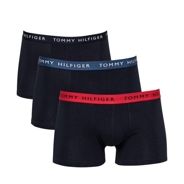 Triopack, Pantys Herren Dunkelblau L von TOMMY HILFIGER