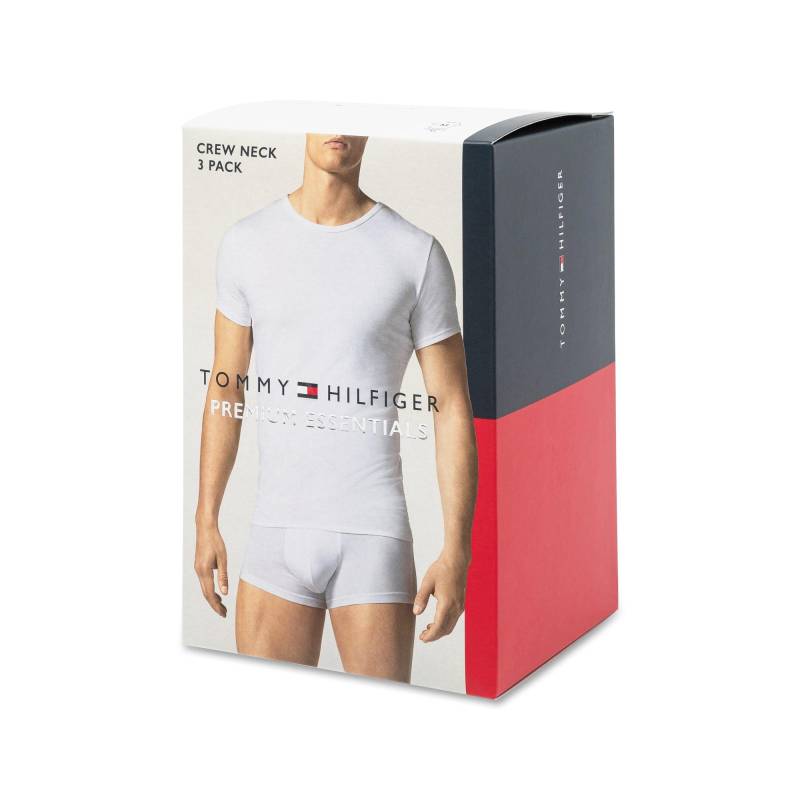 T-shirt Herren Weiss L von TOMMY HILFIGER