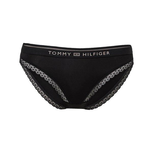 Slip Aus Mikrofaser Damen Black L von TOMMY HILFIGER