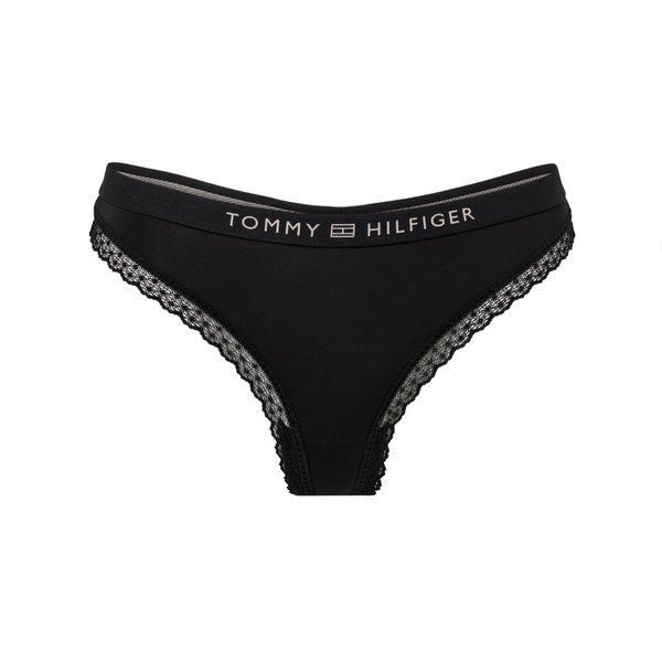 Tommy Hilfiger - String, für Damen, Black, Größe L von Tommy Hilfiger