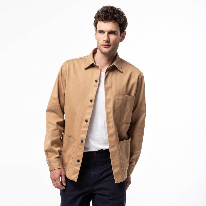 Overshirt Herren Khaki L von TOMMY HILFIGER