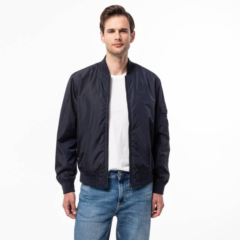 Bomberjacke Mit Reissverschluss Herren Marine S von TOMMY HILFIGER