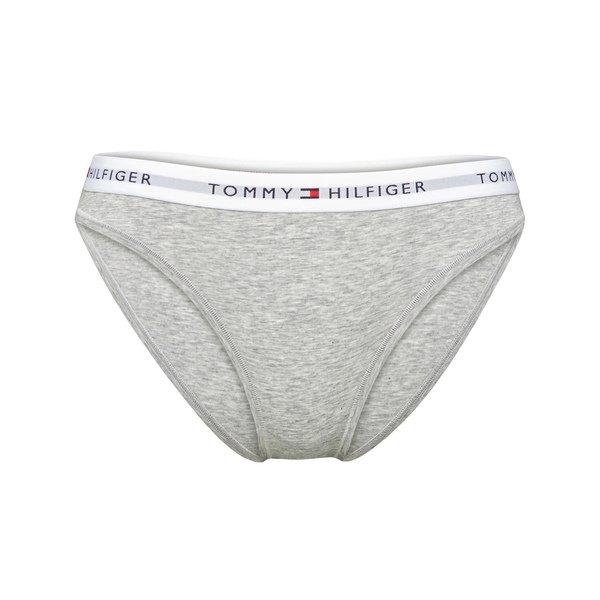 Slip Mit Bund Damen Grau Melange XL von TOMMY HILFIGER