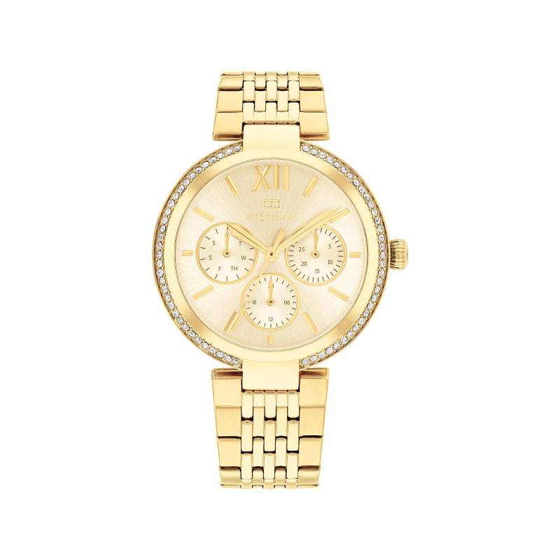 Multifunktionsuhr Damen Gold 36mm von TOMMY HILFIGER