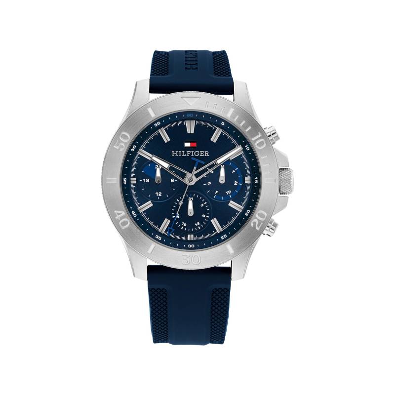 Multifunktionsuhr Herren Blau 46mm von TOMMY HILFIGER