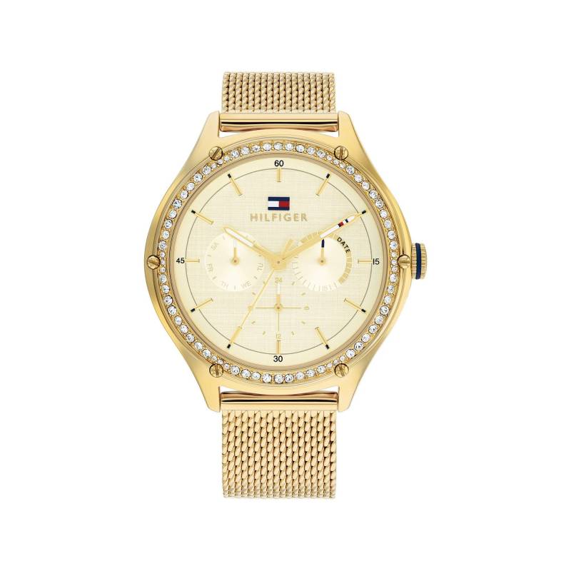 Multifunktionsuhr Damen Gold 41mm von TOMMY HILFIGER