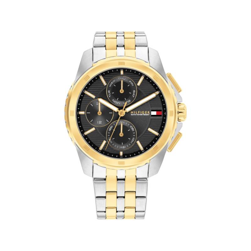 Multifunktionsuhr Herren Zweifarbig 44mm von TOMMY HILFIGER