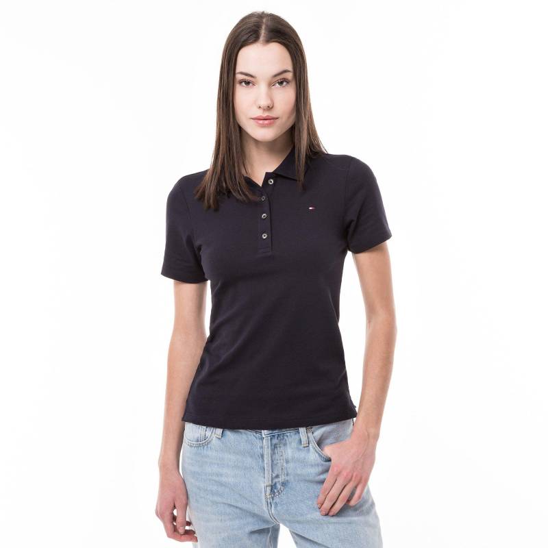 Polo Shirt Damen Marine M von TOMMY HILFIGER