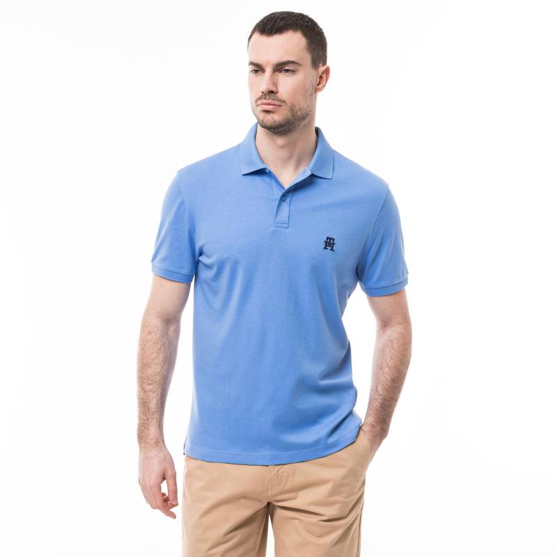 Poloshirt, Kurzarm Herren Blau S von TOMMY HILFIGER