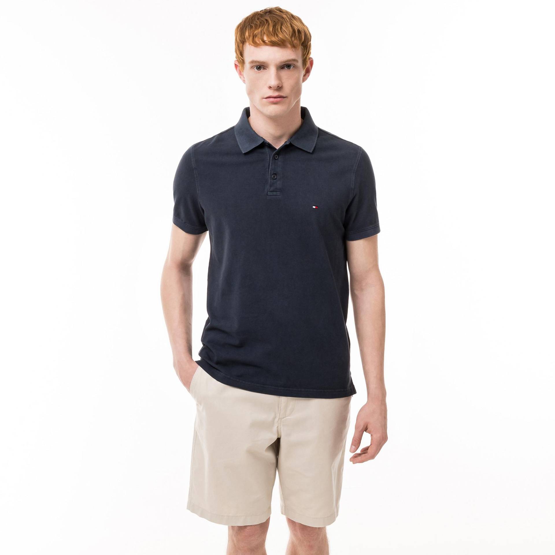 Poloshirt, Kurzarm Herren Marine S von TOMMY HILFIGER