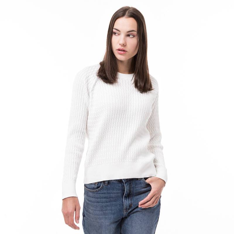 Pullover Damen Ecru M von TOMMY HILFIGER