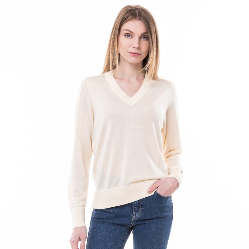 Pullover Damen Gelb S von TOMMY HILFIGER