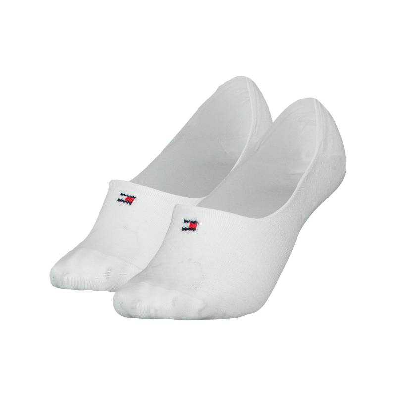 Duopack, Füsslinge Damen Weiss 39-42 von TOMMY HILFIGER