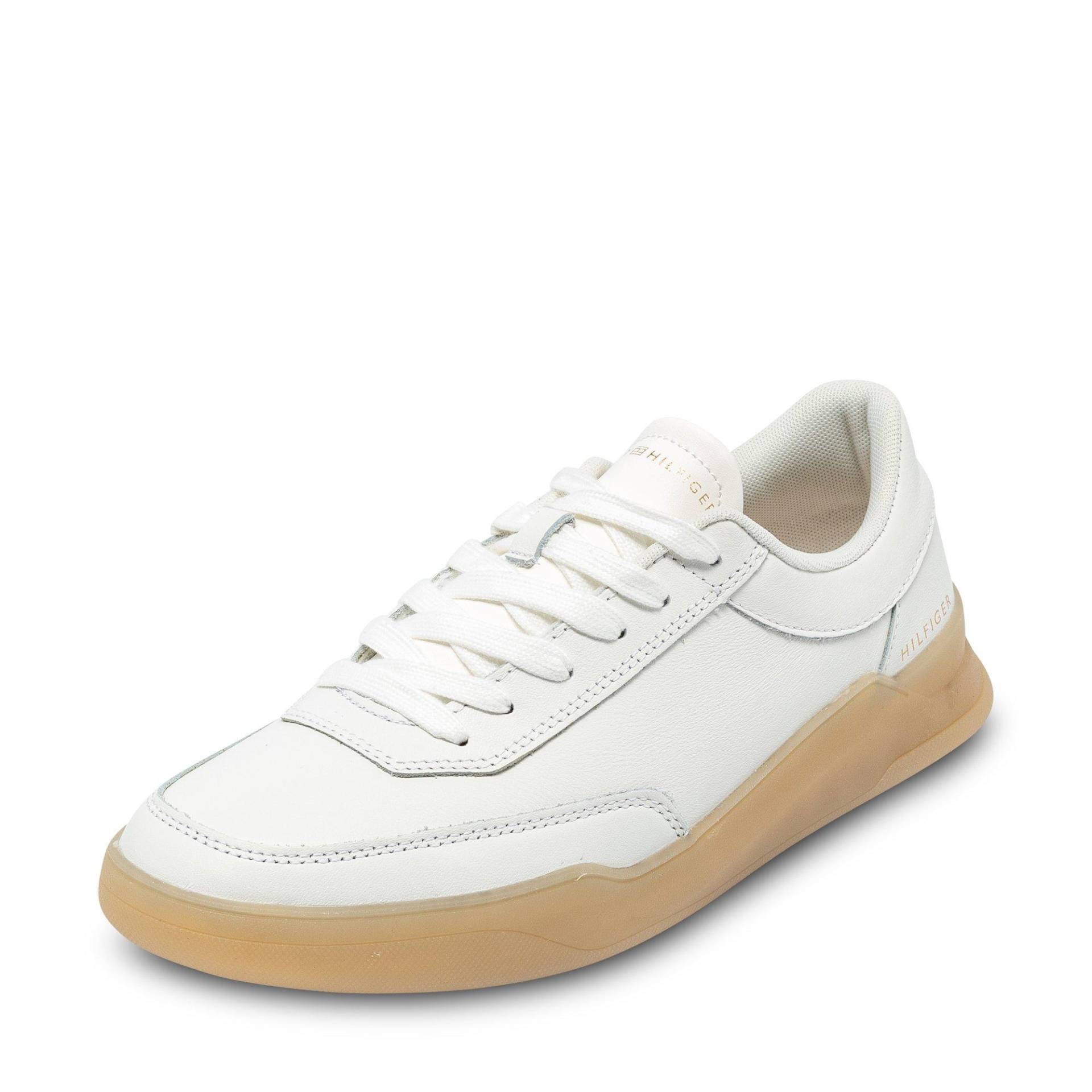 Sneakers, Low Top Herren Weiss 42 von TOMMY HILFIGER