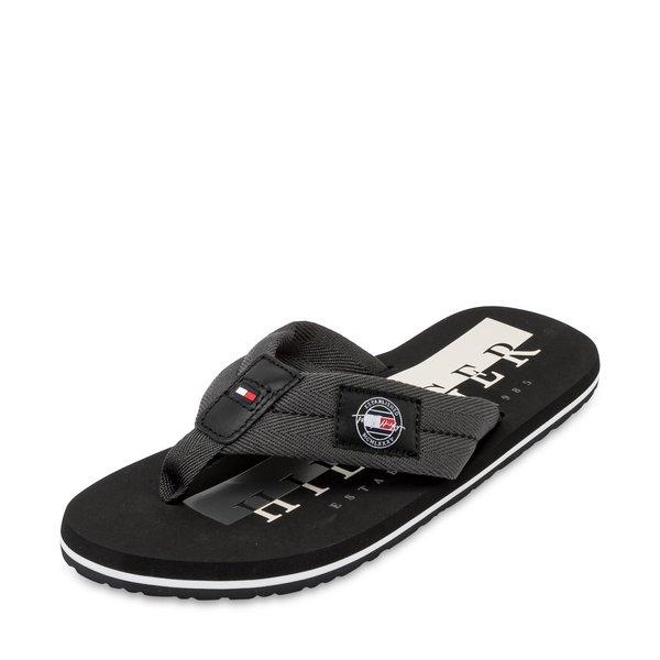 Flip-flops Herren Dunkelgrau 43 von TOMMY HILFIGER