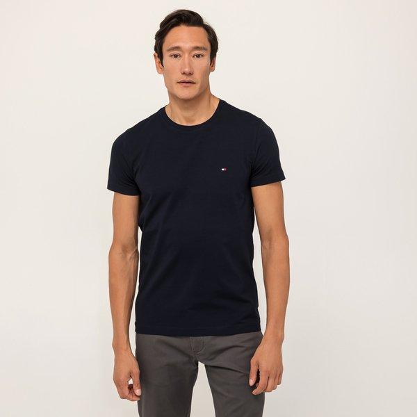 T-shirt, Slim Fit, Kurzarm Herren Marine S von TOMMY HILFIGER