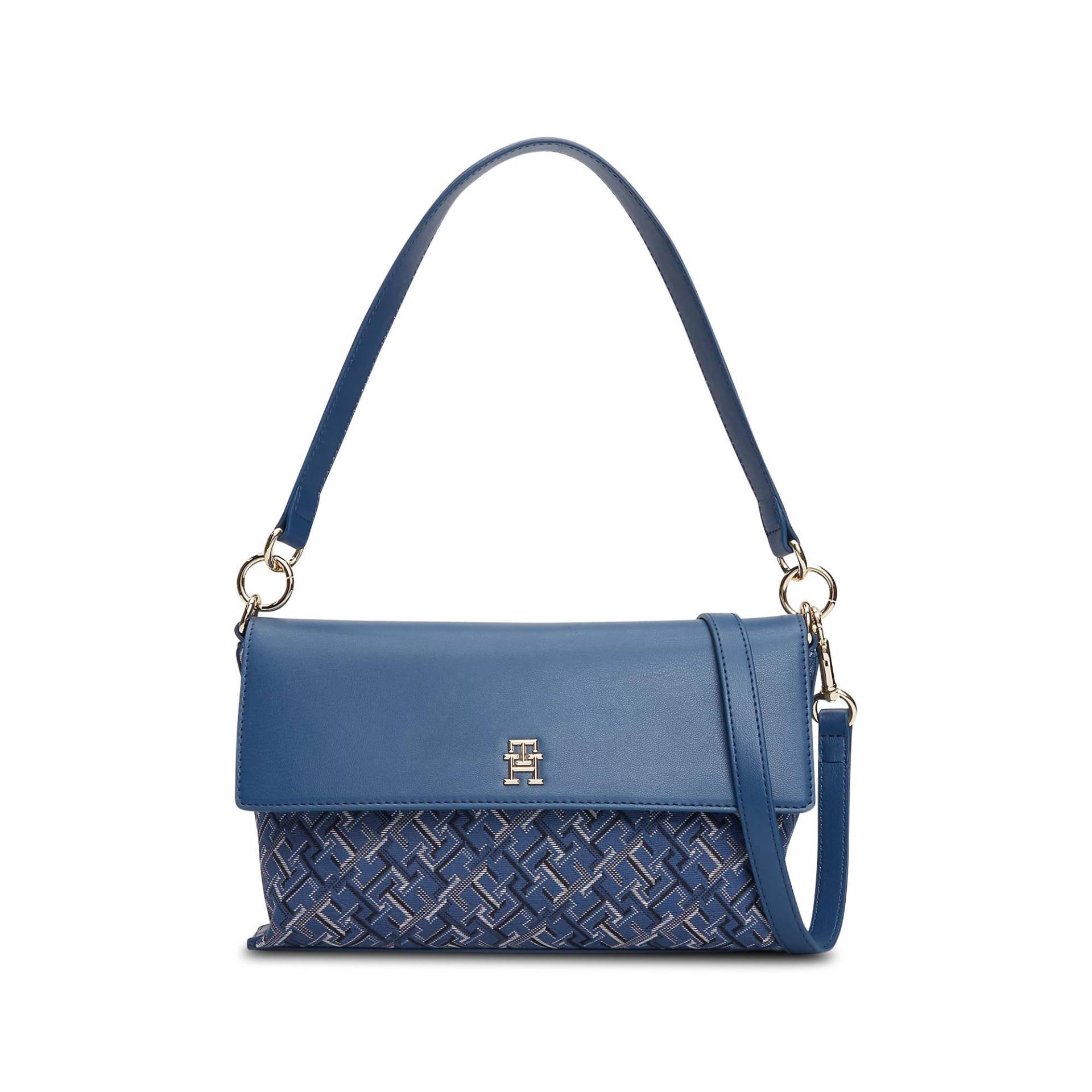 Shoulder Bag Damen Blau Bedruckt ONE SIZE von TOMMY HILFIGER